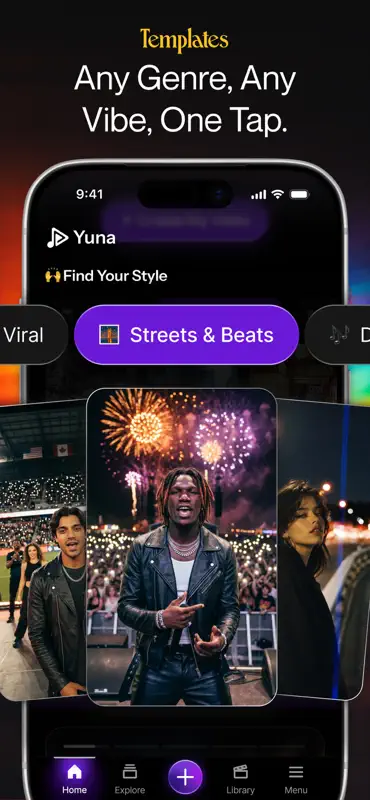 AI Music Video Generator: Yuna screenshot 8 of 8