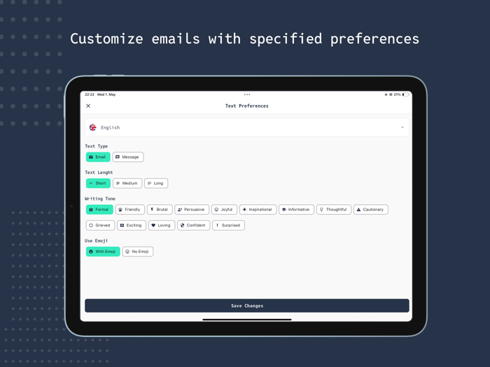 AI Email or Message - Writerby