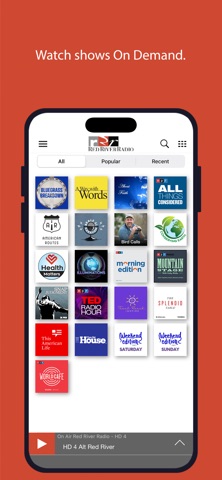 Red River Radio iPhone screenshot
