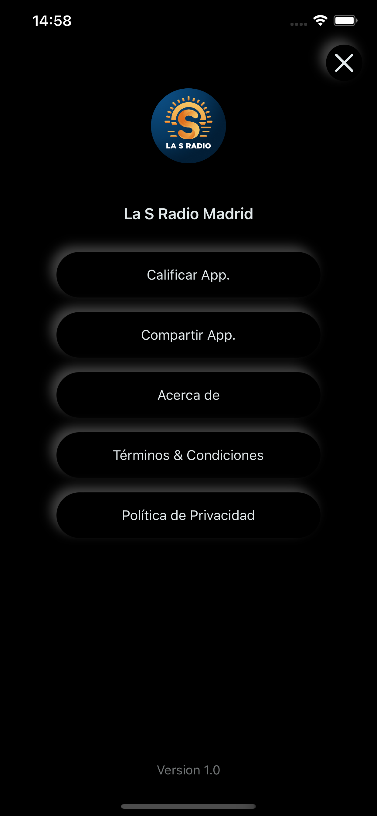 La S Radio Madrid screenshot 3