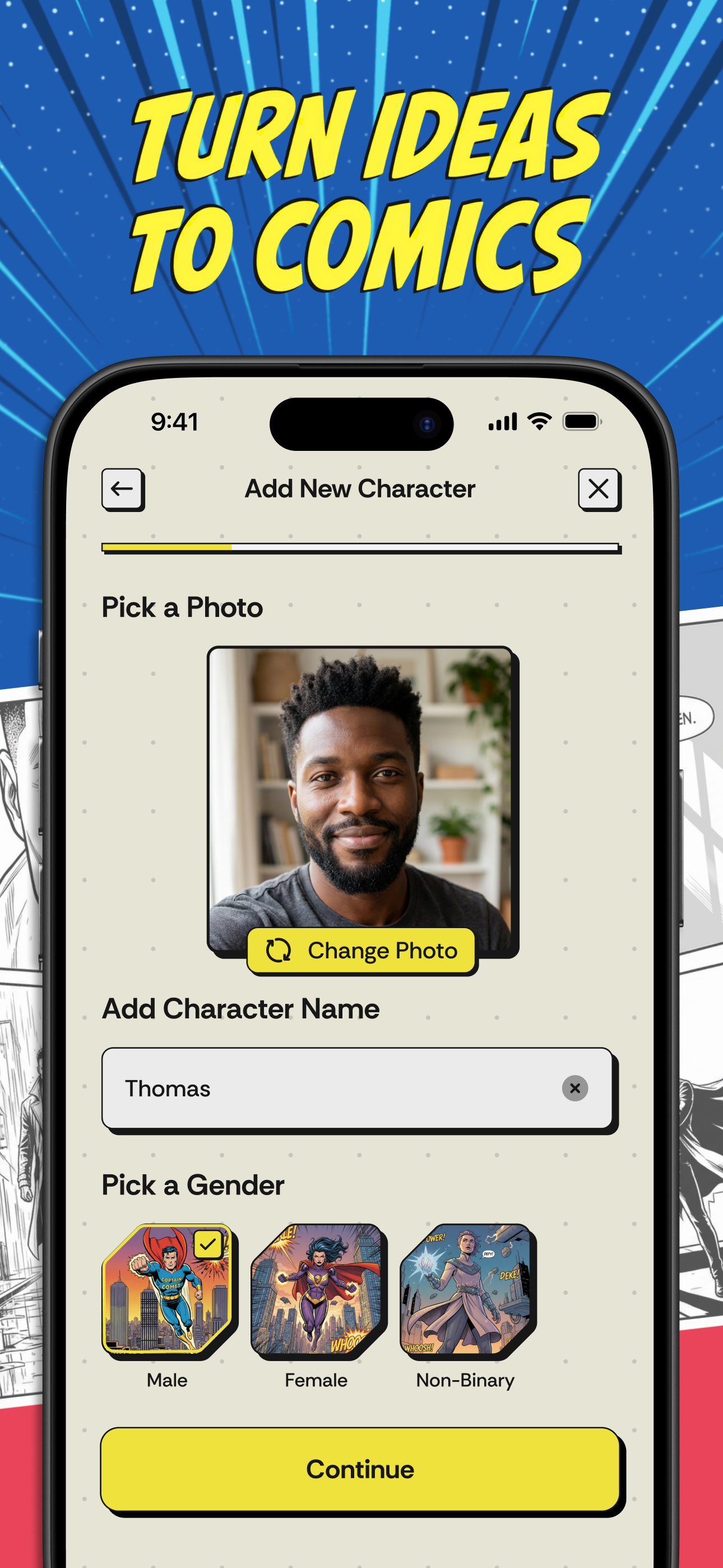 Comics AI: Comic & Manga Maker screenshot 2