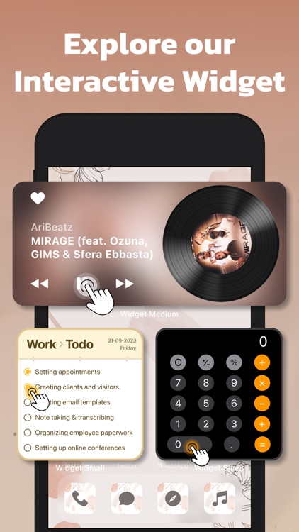 Widget Custom HomeScreen