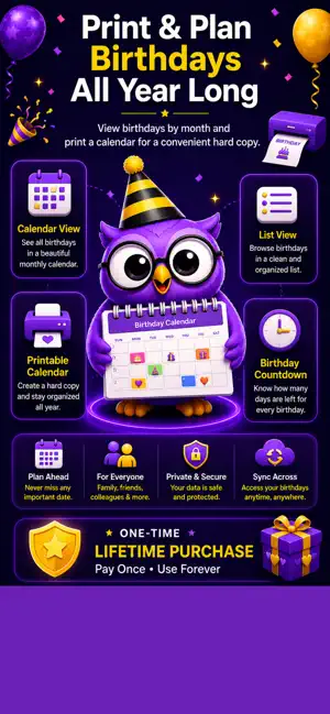 Birthday Owl screenshot 3
