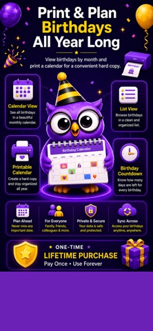 Birthday Owl Screenshot 3 of 3