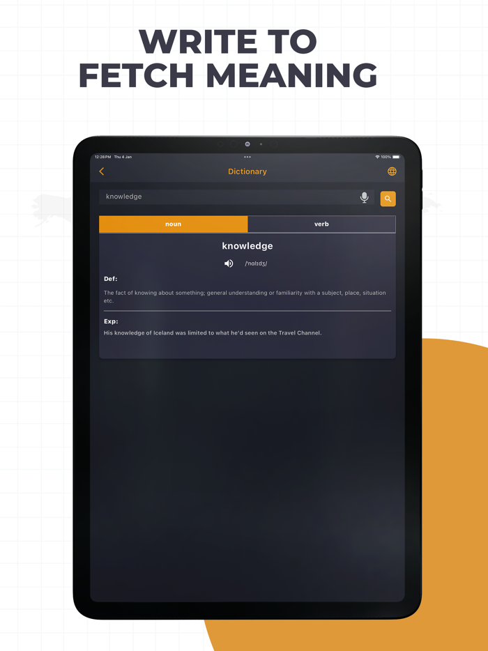 Voice Translator and Dictionary