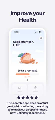Yoa Health & Workout Tracker Screenshot 1 of 10