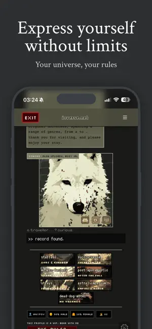 Janitor AI - Official App iPhone screenshot 4