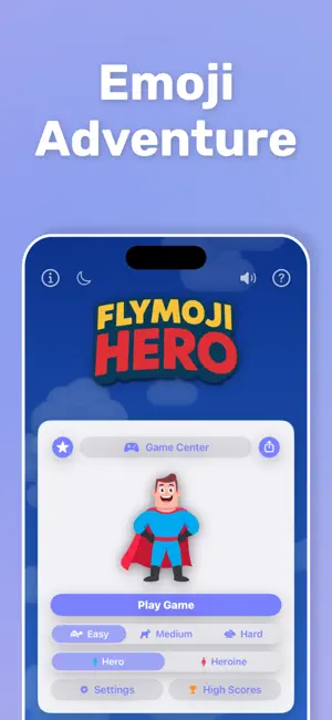 Flymoji Hero: Vertical Arcade screenshot 4