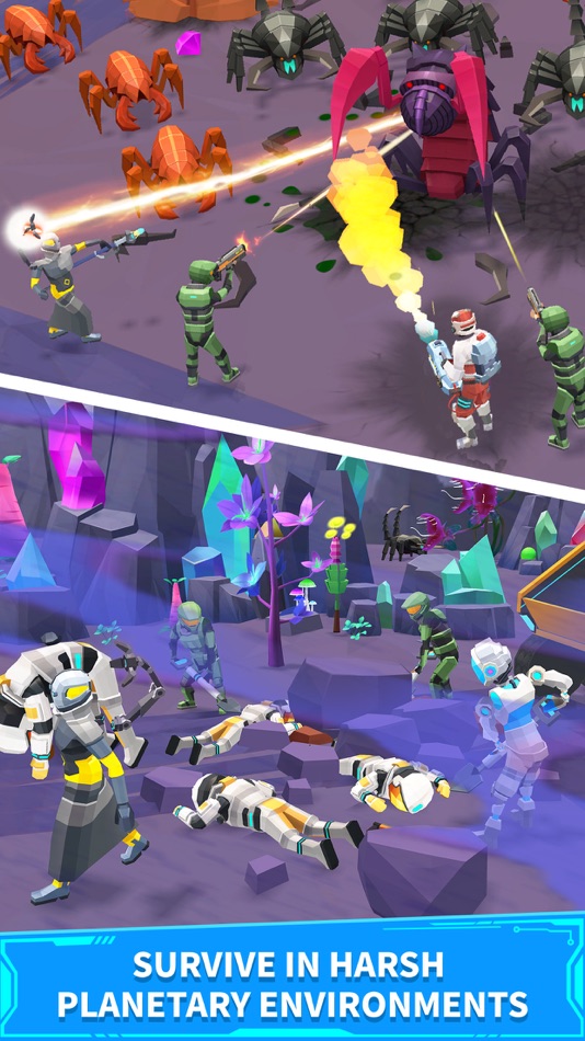 #5. Idle Survivor Space Odyssey (iOS) 由: Libii HK Limited