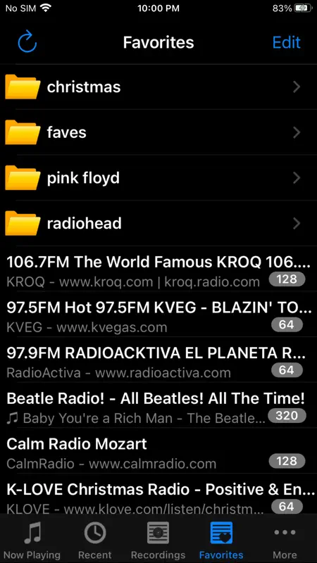 ooTunes Radio: Record & Alarm screenshot 2 of 5
