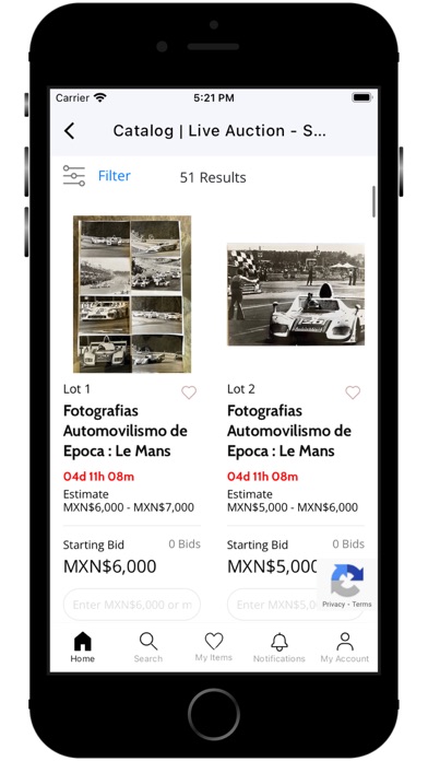 JP AUCTIONS MEXICO Screenshot