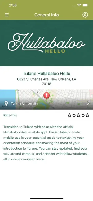 Tulane Hullabaloo Hello screenshot 1