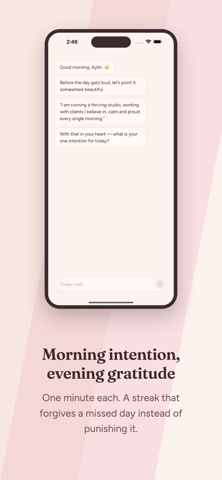 Manifast: Manifest Journal iPhone screenshot