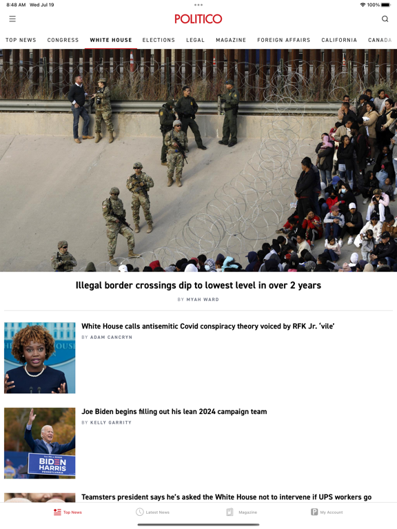 Screenshot #5 pour POLITICO