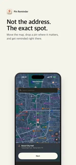 Pin Reminder: Place Alerts screenshot 1