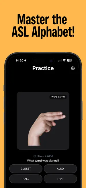 Fingerspell Go screenshot 2