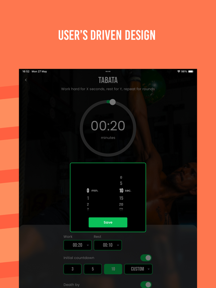 CrossKit Timer Tabata e HIIT