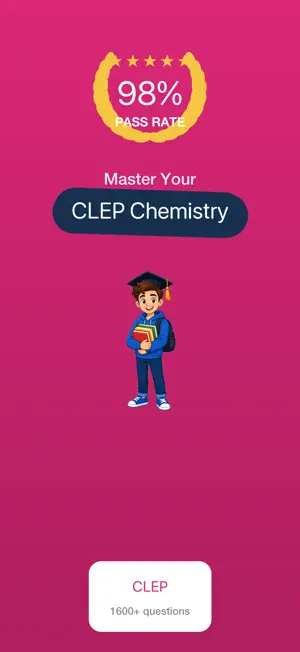 CLEP Chemistry Practice 2026 screenshot 1