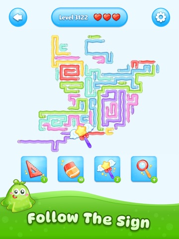 Jelly Escape: Arrow Out Puzzle iPad screenshot
