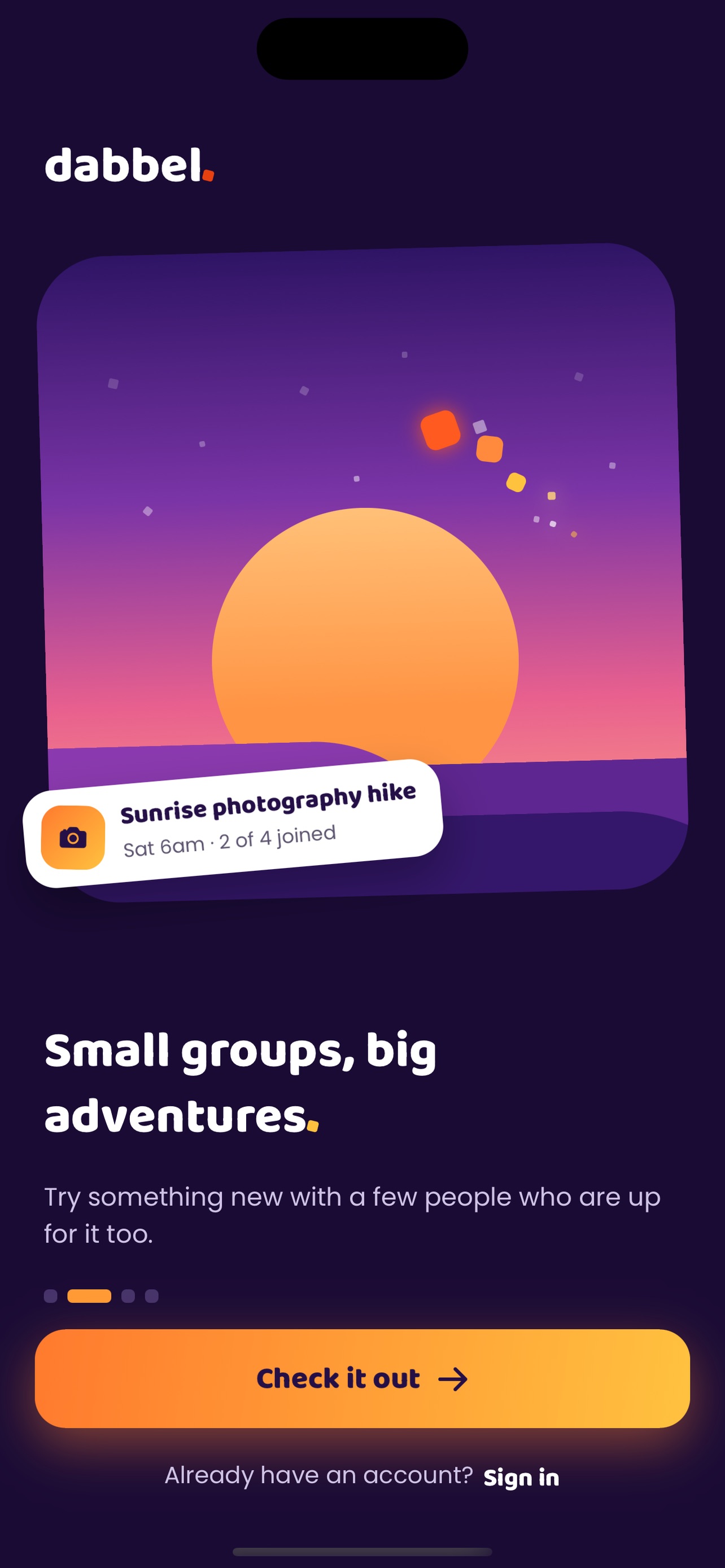 Screenshot 3 of Dabbel - Hobbies & Meetups