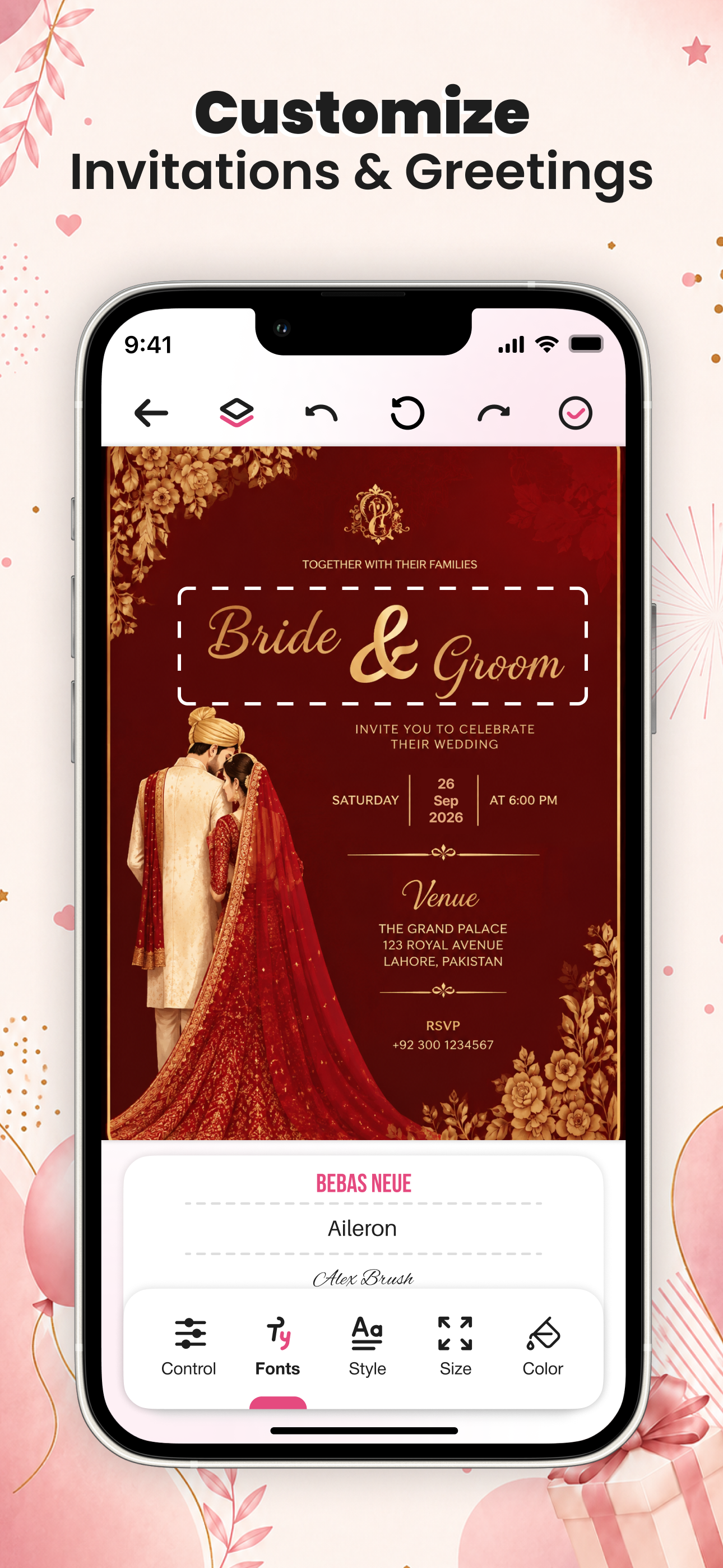 Invitation Maker Card Design screenshot 5