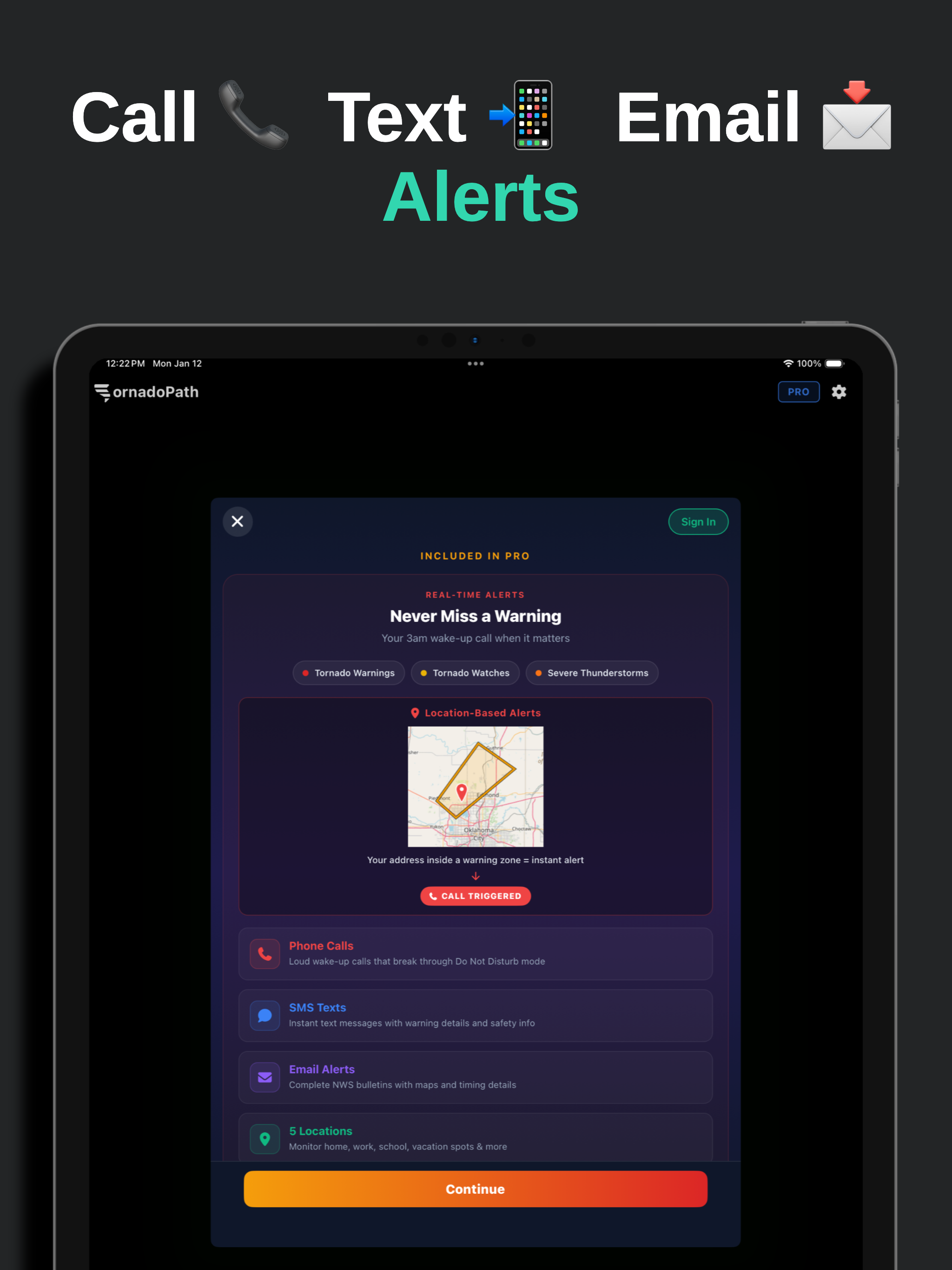 Tornado Tracker by TornadoPath screenshot 10