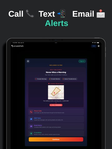 Tornado Tracker by TornadoPath iPad screenshot 3