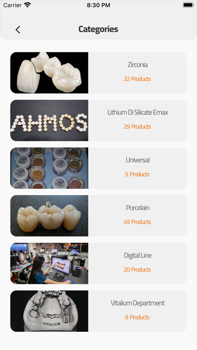 Ahmos Dental Screenshot
