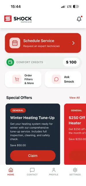 Smock HVAC screenshot 2