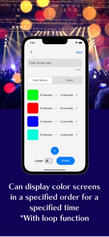 Color Screen Pro. Button/Alarm Screenshot 6 of 8