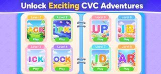 Kids Phonics Book: CVC Games iPhone screenshot