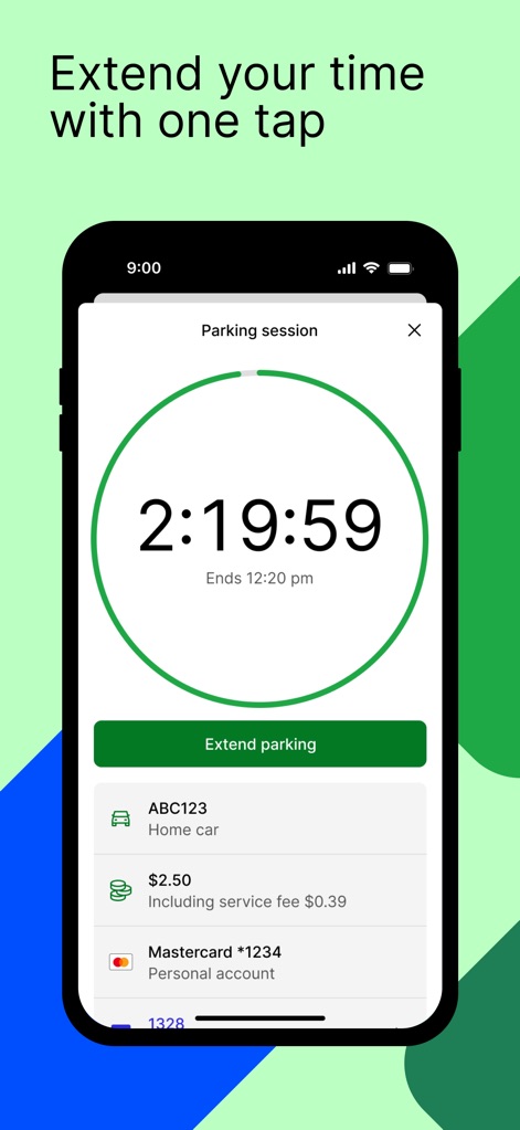 ParkMobile: Park. Pay. Go. - Seamless Session Extension
