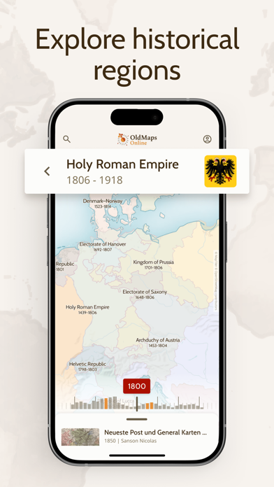 Screenshot #3 pour OldMapsOnline - History & Maps