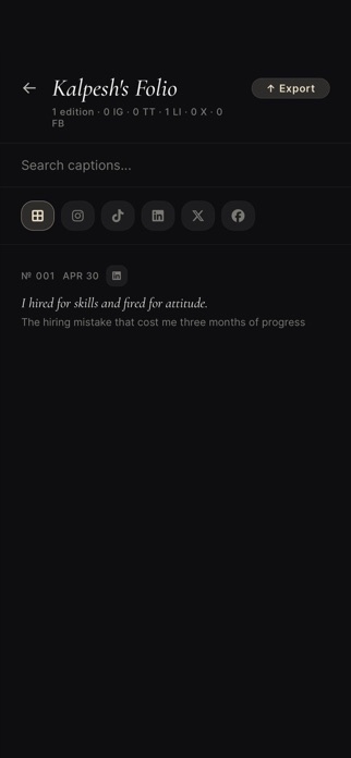 Caption Coach AI Screenshot 5 of 7