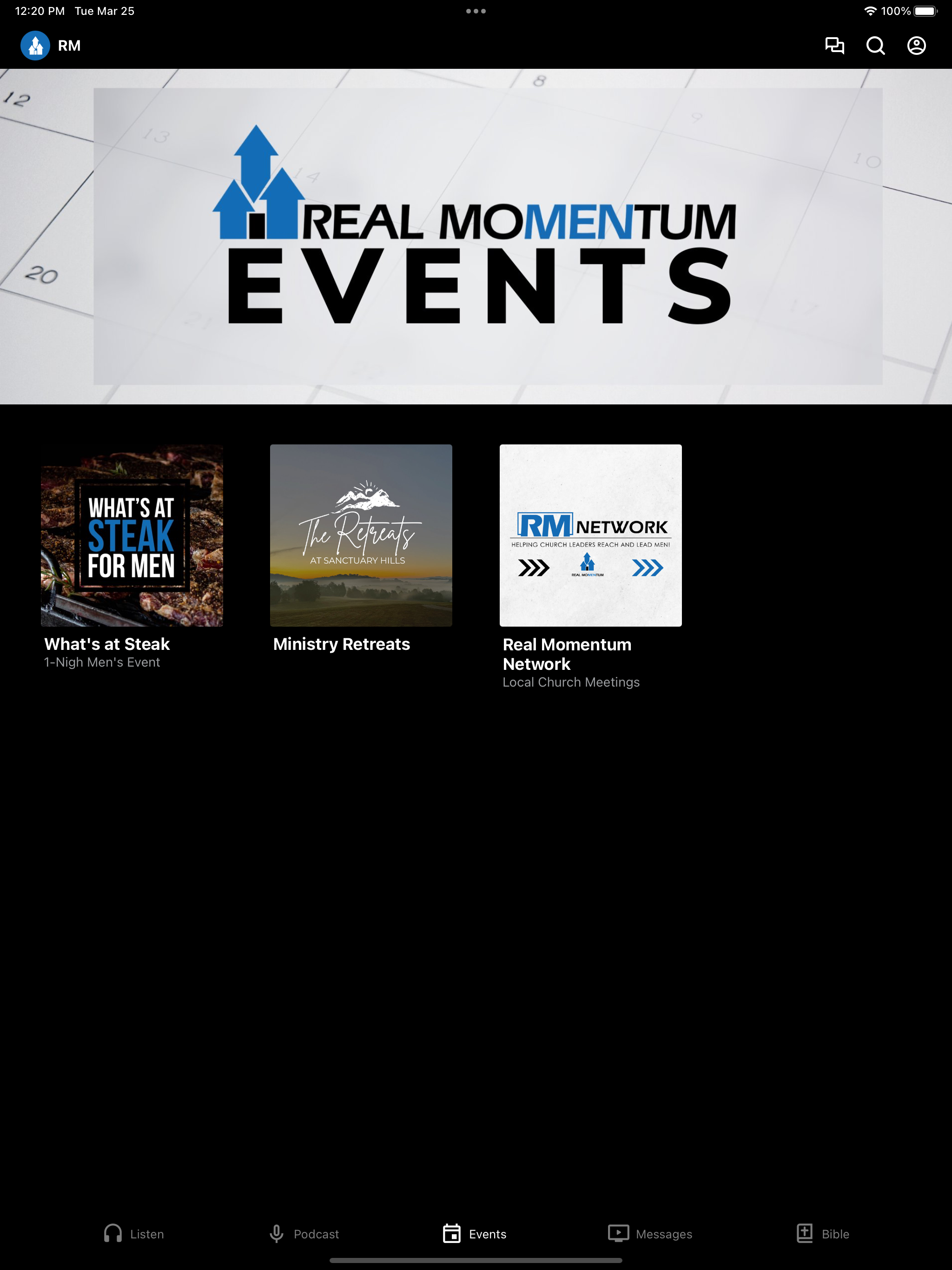 REAL MOMENTUM