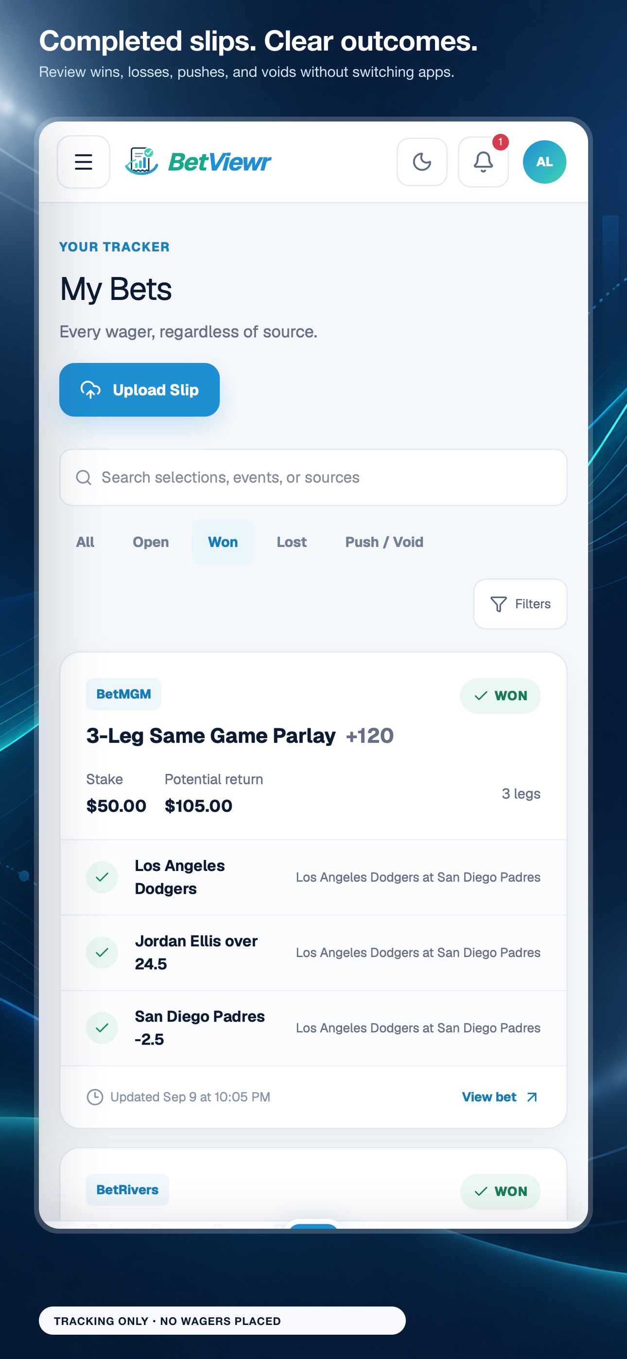 Screenshot 2 of BetViewr