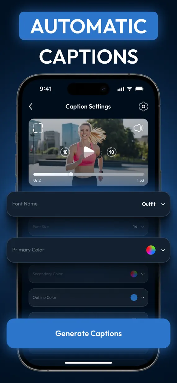 AI Video Caption Creator screenshot 1