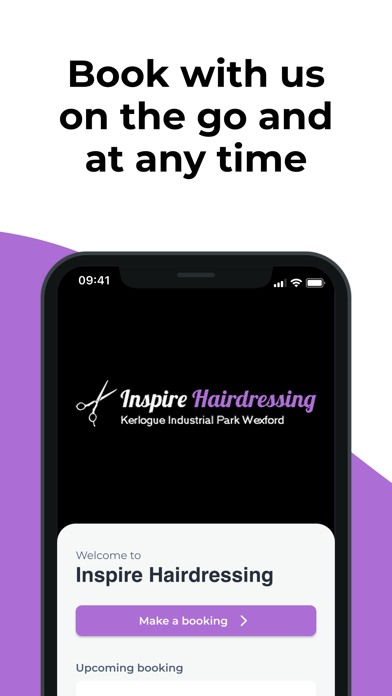 Inspire Hairdressing Screenshot