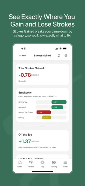 ParPro: Golf Stats & Coach screenshot 3