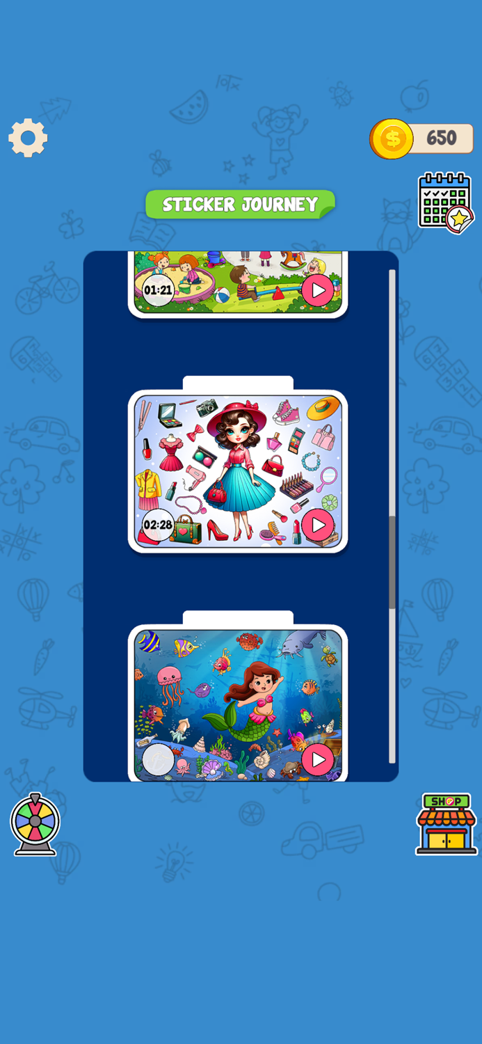 Sticker Puzzle Coloring Book