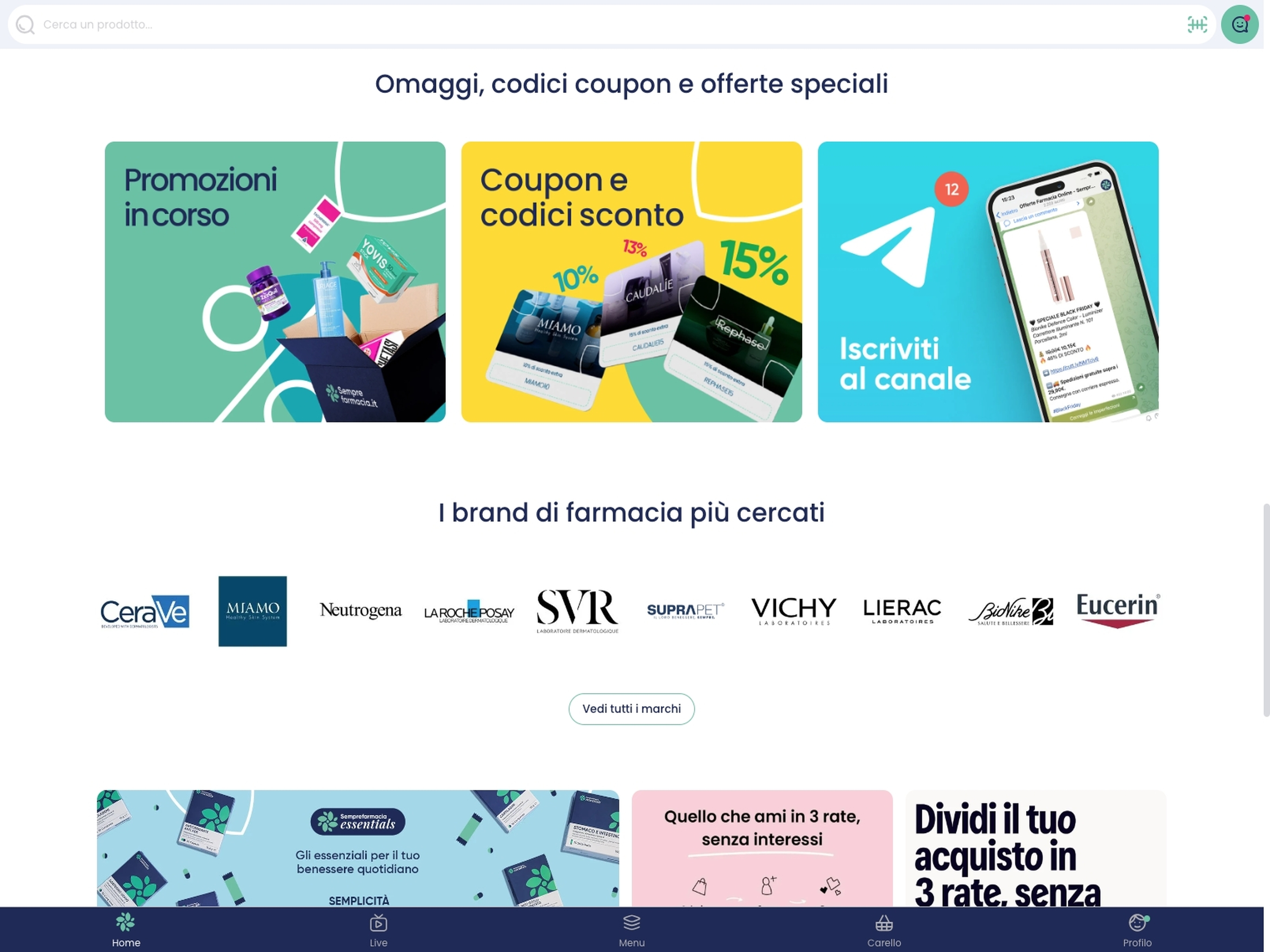 Semprefarmacia - Shop e Salute
