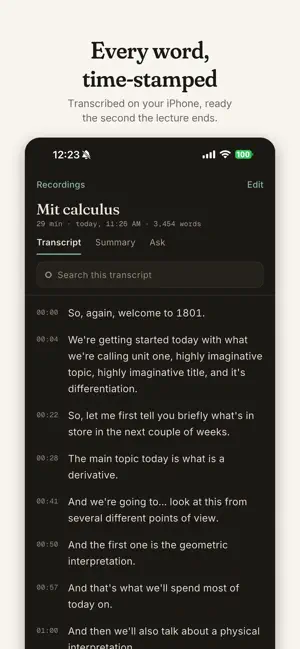 DeskVoice: AI Meeting Notes screenshot 2