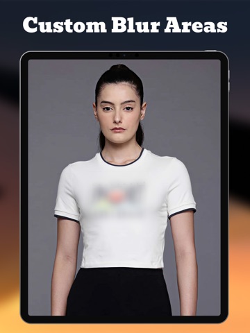 Blur Face - Censor Image* iPad screenshot