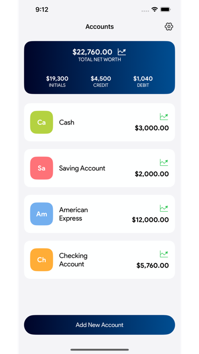 Wallet: Income & Expense Track Screenshot