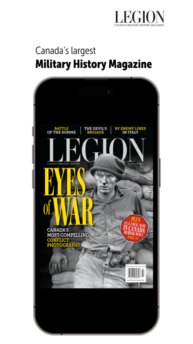Legion Magazine Screenshot