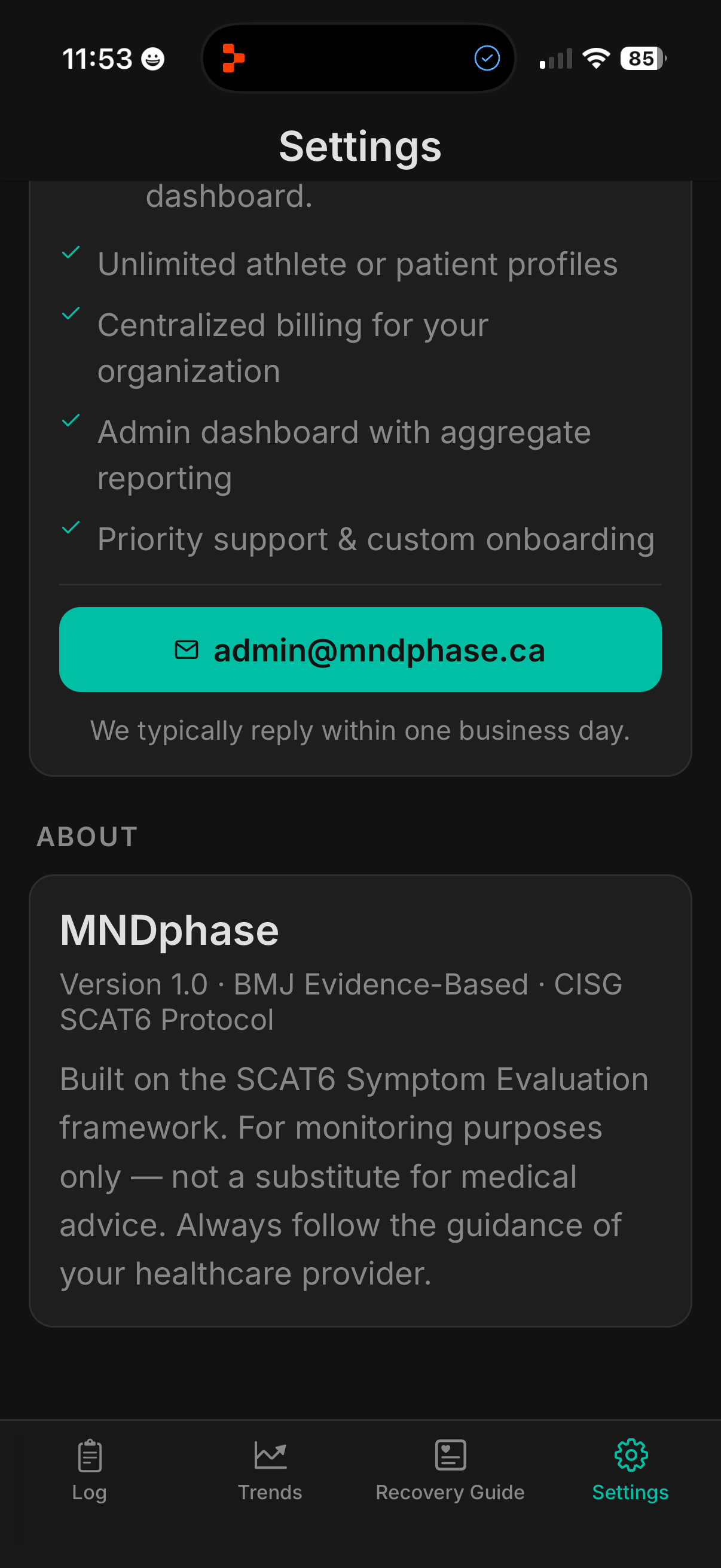 MNDphase screenshot 10