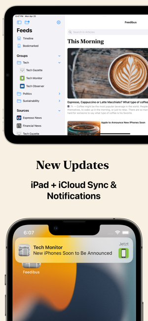 ‎Feedibus — RSS Feed Reader Screenshot