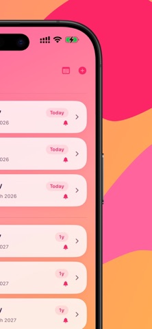 LoveDays: Couple Tracker iPhone screenshot