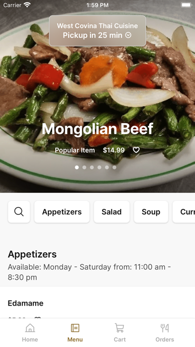 App screenshot