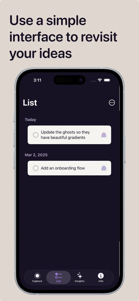 Ghost Capture App - Productivity App | MWM